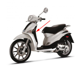 Beenschild stootrand Piaggio Liberty Rst (4-Takt) linksvoor origineel 655746000c