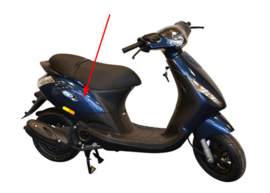 Zijscherm Piaggio Zip 2000 blauw midnight 222 origineel 57540660de