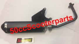 Uitlaat Akrapovic model Piaggio Vespa Sprint Primavera 4T 2V 38859