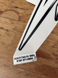 Yamaha Aerox 50 bj 2008 zijsticker origineel 3c6-f17a2-10