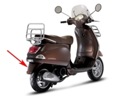 Achterspatbord Vespa Lx Bruin Marrone 112/A  Origineel 65673100M5