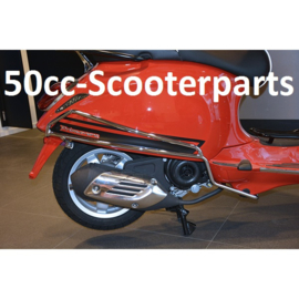 Valbeugels zijscherm chrome Vespa Sprint Primavera 38762