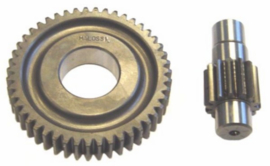 Overbrengingset sec. Piaggio et2 Vespa LX Zip2000 Zip 2000 SP 14/47t Malossi 679968