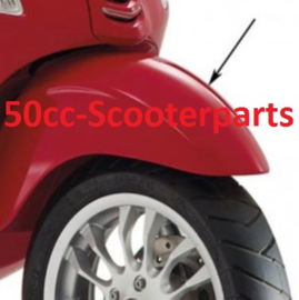 Spatbord voor Vespa Sprint rood 894 29ve982