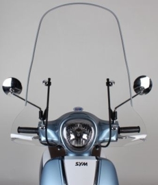 Windscherm incl Bevestiging Set Hoog Sym Fiddle 3 Origineel Sy530-Fi3-00L