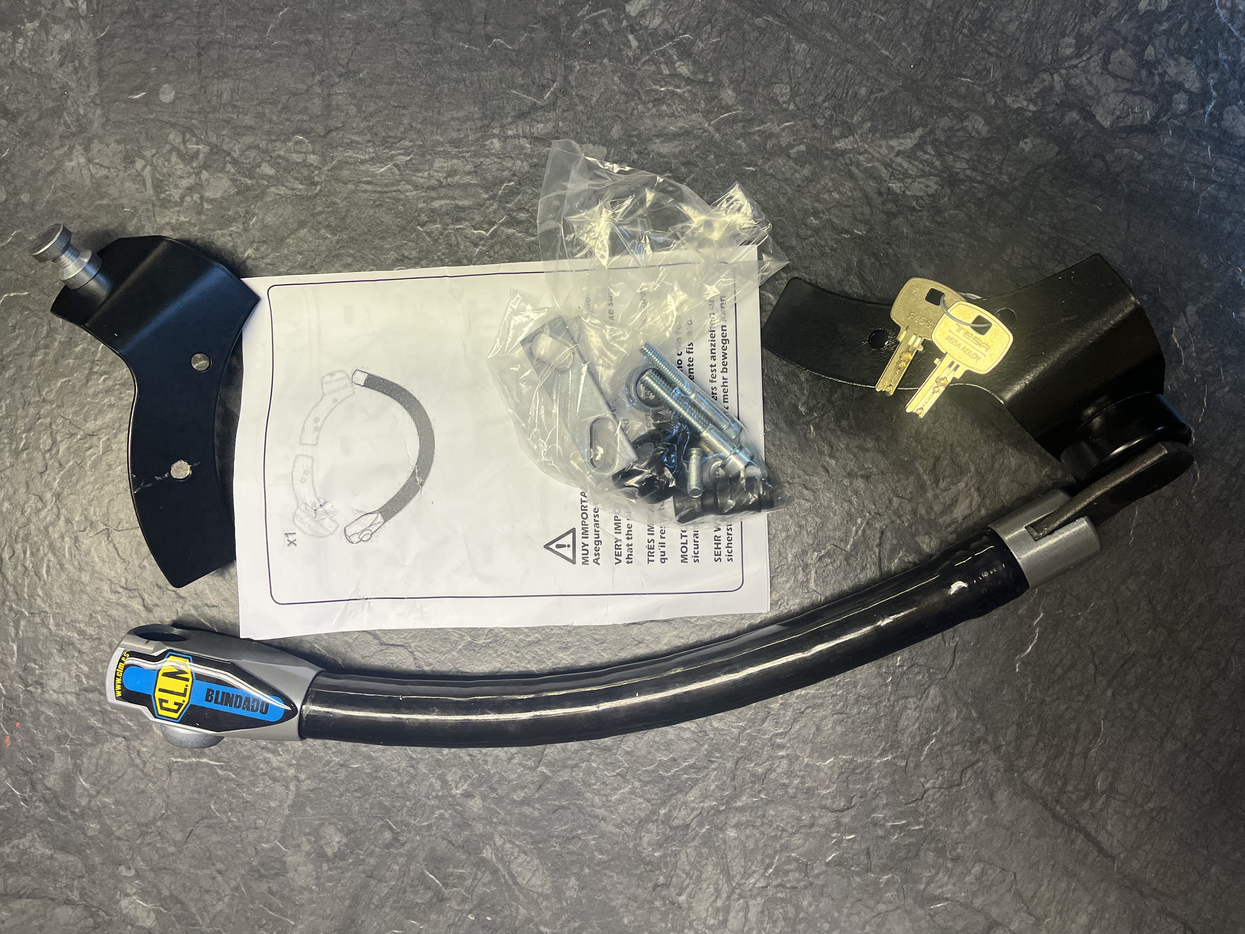 Stuurslot CLM Blindado Vespa Primavera/Sprint 5728485