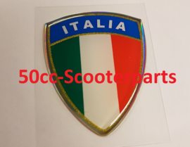 Sticker embleem Italie groot 523486