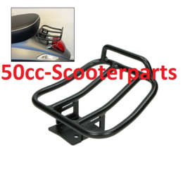 Achterdrager klein Vespa Primavera Sprint zwart mat 37629
