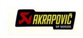 Akrapovic uitlaat sticker Logo SP P-HST2ALSP