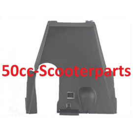 Cover plaat onder buddyseat Kymco Agility zwart 29KY554