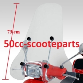 Windscherm Vespa S Hoog incl beugelset 42248