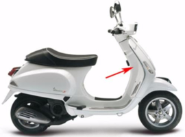 Beenschild Vespa S wit 544 origineel 65711800br