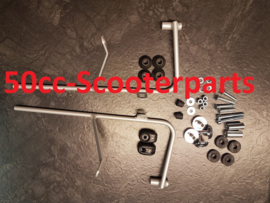 Windscherm + Bevestigingsset Hoog Peugeot Django Origineel Pg530-Dja-0GL