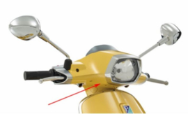 Stuurkap Onder Vespa Sprint Geel 968/A origineel 1B001231000L5