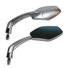 Spiegels Ovaal Chrome Koso 120703