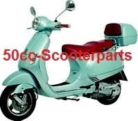 Zadel Vespa Lx S lxv Leder Rood - 602930M0RS