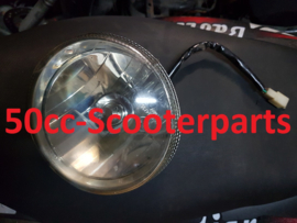 koplamp Turbho Rl-50 Iva Lux 50 BTC RIVA Vespelini gebruikt 77302