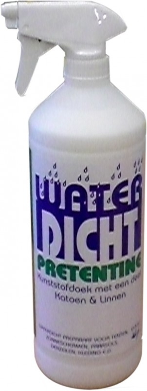 waterdicht | waterafstotend tent (pretentine) WaterdichtWaterafstotend tent, Pretentine 5 liter
