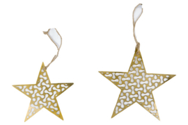 Star L antique gold