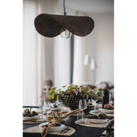 Disque lamp bruin