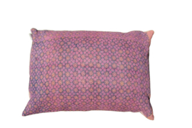 Vintage Kantha kussen 50x70 Purple orange