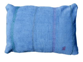 Vintage Kantha kussen 50x70 indigo