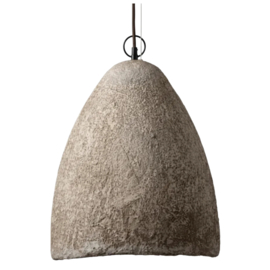 Hanglamp Cocon Umbra Kei van Papier-maché organische Design Hanglamp L