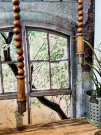 Hanglamp houten kralen