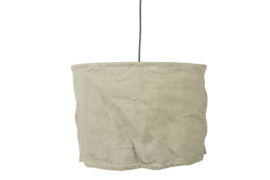 Linnen lamp Olivia Olive grey