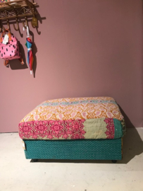 XL Kantha poef VERKOCHT