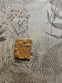 Botanisch wandornament 016 kleur Silent Cinnamon LABpaint 25