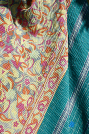 Vintage Kantha Quilt multicolor