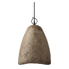 Hanglamp Cocon Umbra Kei van Papier-maché organische Design  hanglamp S 45 cm