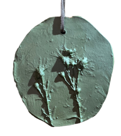 Botanisch wandornament 024 kleur Intensive Moss LABpaint 76