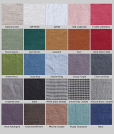 Stonewashed Linnen Servetten Rust Terra 2 stuks