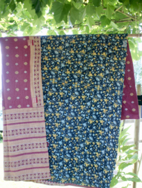 Vintage Kantha Quilt multicolor