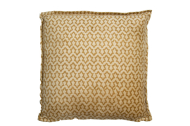 Velvet kussen Elena ginger 45x45