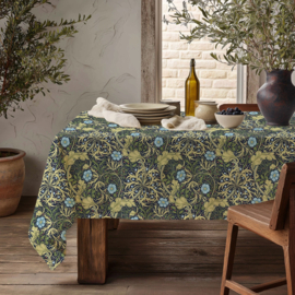 William Morris Seaweed green tafelkleed 140x300 cm