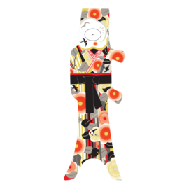 Japanse Karpervlag M Kimono