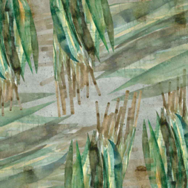 Bamboo linnen tafelkleed 110x110 cm