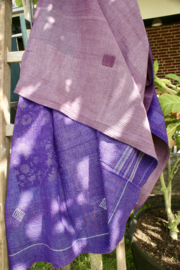 Vintage Kantha Quilt purple