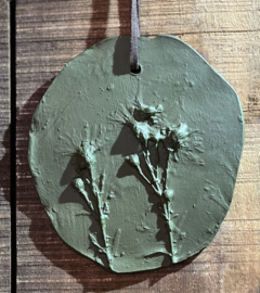 Botanisch wandornament 024 kleur Intensive Moss LABpaint 76