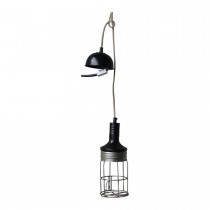 stoere vintage loophanglamp