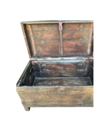 Oude kist uniek item 56x30x33cm