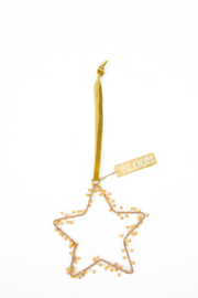 Star Kate golden beads XS