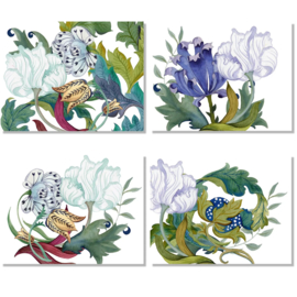 Morris set 4 placemats