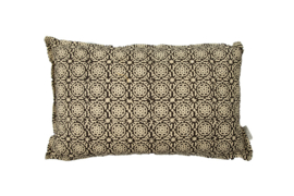 Kussen Evissa Black 50x30 cm