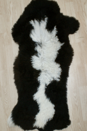 Schapenvacht Black white