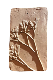 Botanisch wandornament 015 kleur Silent Cinnamon LABpaint 25