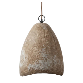 Hanglamp Cocon Umbra Kei van Papier-maché organische Design hanglamp M 50